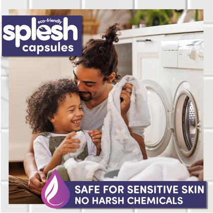 Splesh Xtra Stain Removal 3in1 Laundry Capsules, 10 Months Supply Bulk Buy 280 Washes